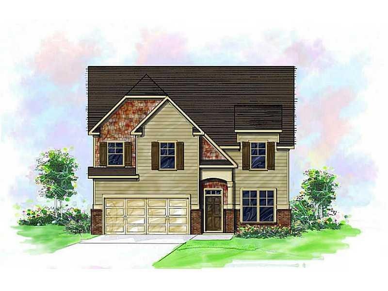 Exterior Front. The Briarcliff 4 Bedroom & 2.5 is 