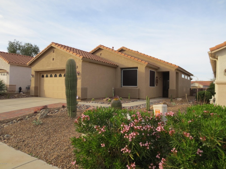 Front view of home