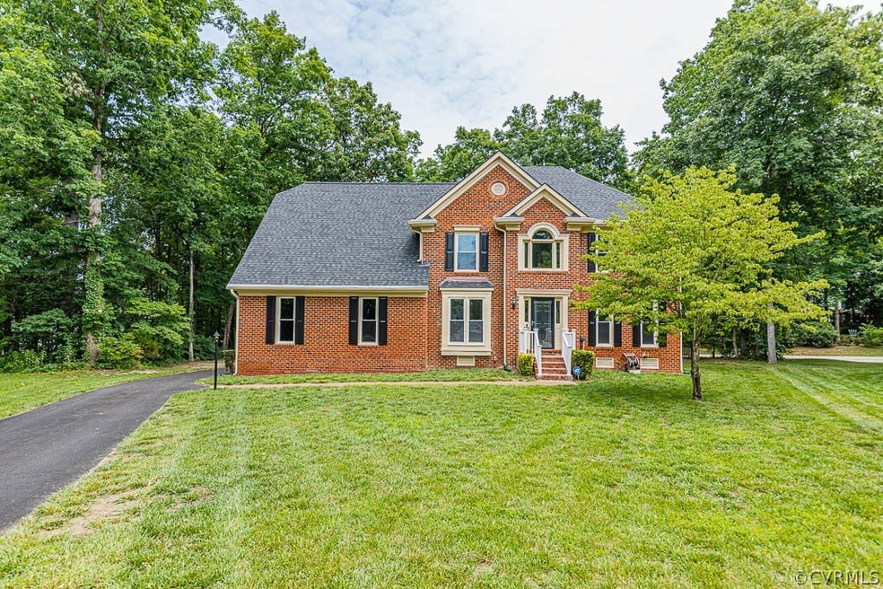 Beautiful Brick Front 2 Story Colonial Style