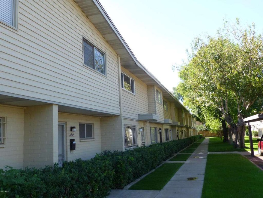 Front of building