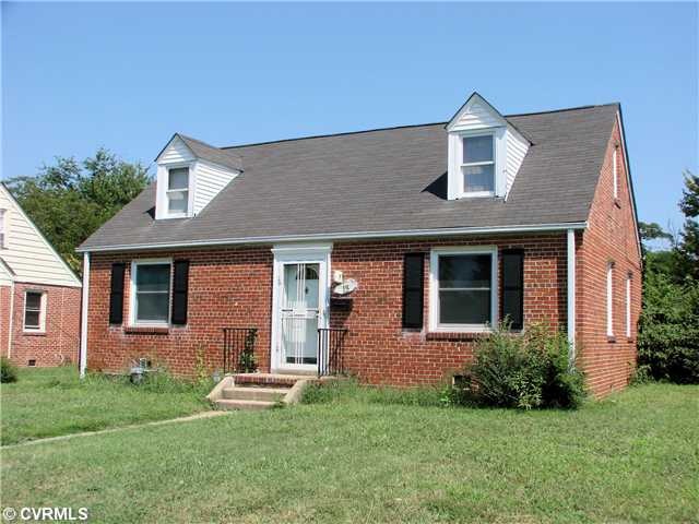 Exterior Front - Low maintenance brick exterior.