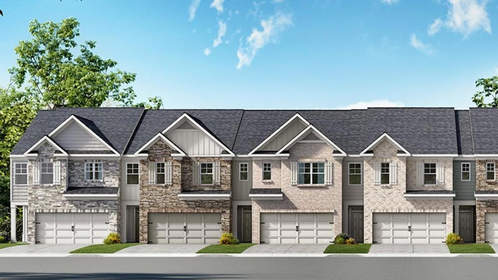 Townhomes at Greyton Springs Place in Buford, Geor