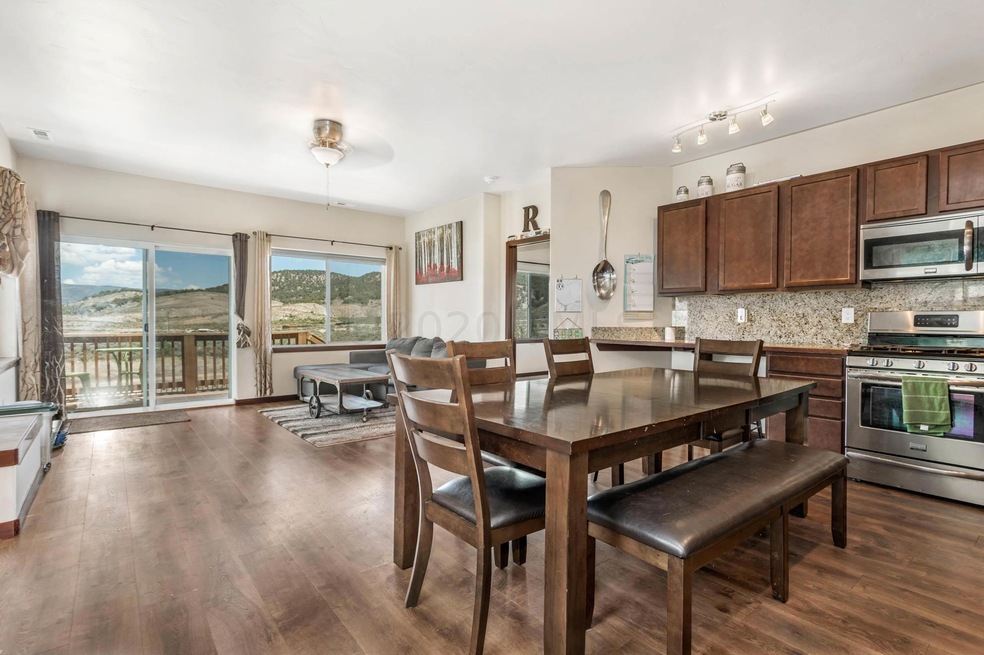 Kitchen and living room