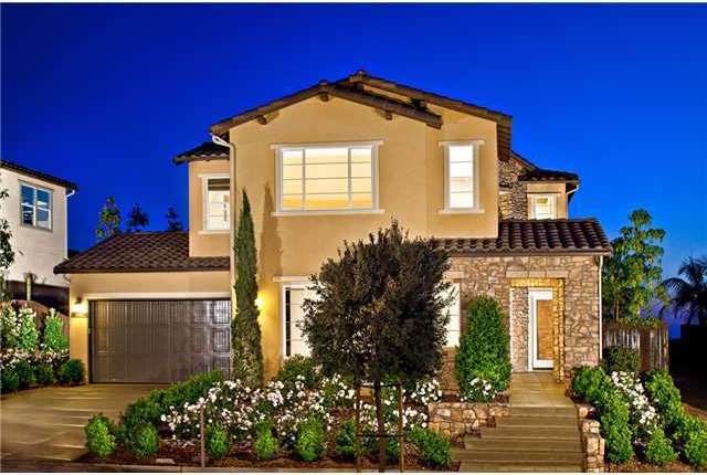 Model Home Tuscan elevation