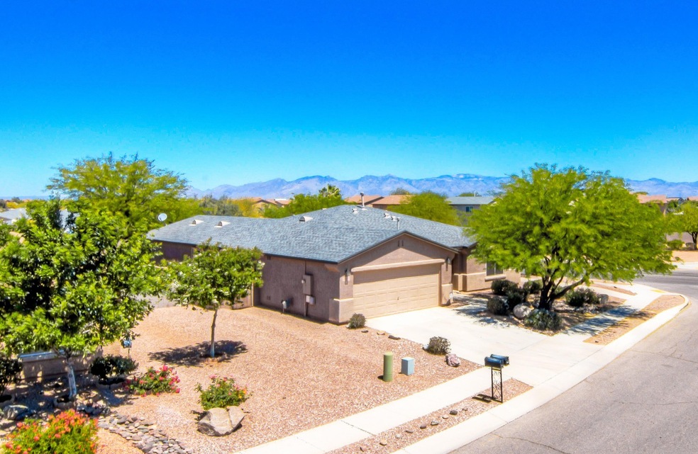 Front View of Home on Corner Lot