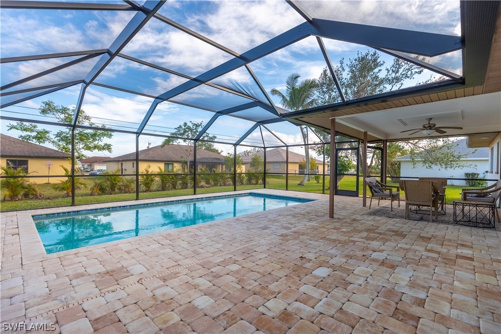 POOL WITH BRICK PAVER DECK