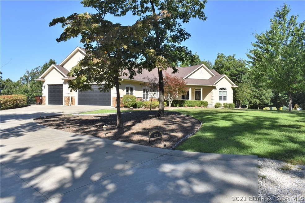 Open floor plan with views of property.