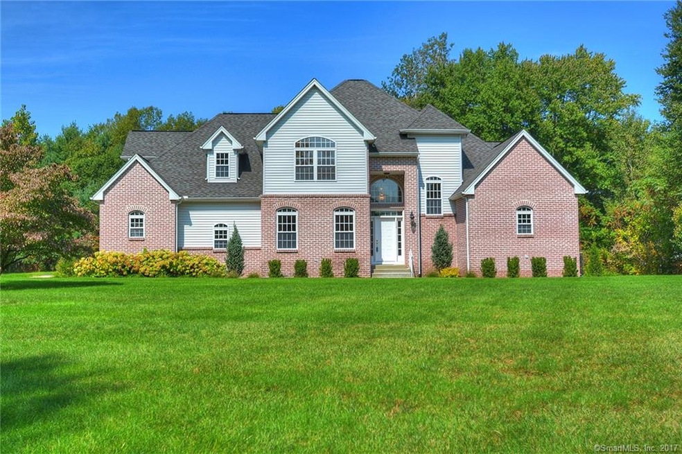 Brick front with covered entry