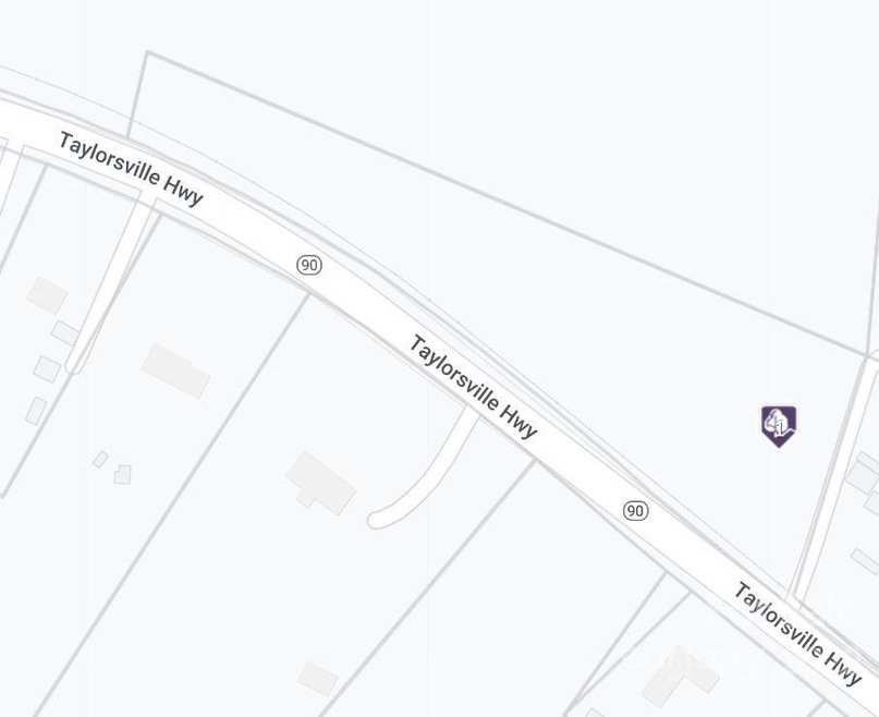 Road Access on the right side of property.