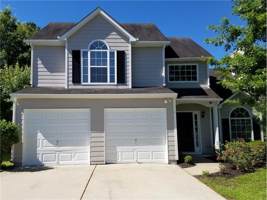 Front View of the beautiful home.