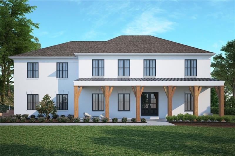 RENDERING of exterior update.