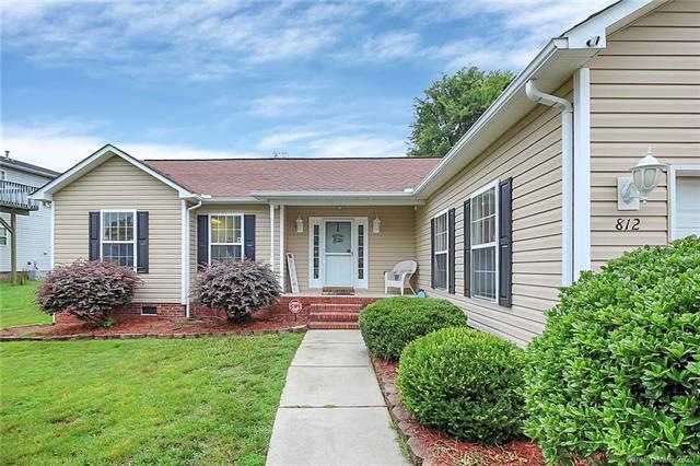 Big corner lot with beautiful landscaping