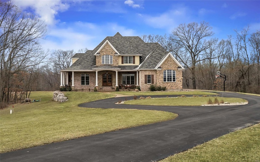 399 Patriotic Trail features over 7000 Sq ft of qu