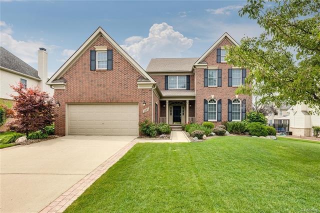 Cape Cod style home built by Toll Brothers.