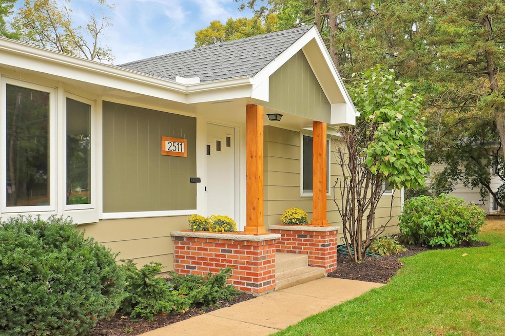 Beautiful cedar and brick accents.