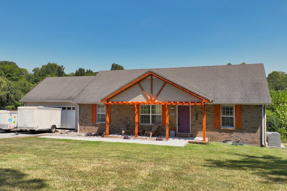 Imagine how peaceful it will be to come home to this lovely home beautifully situated on over two and a half beautiful acres.