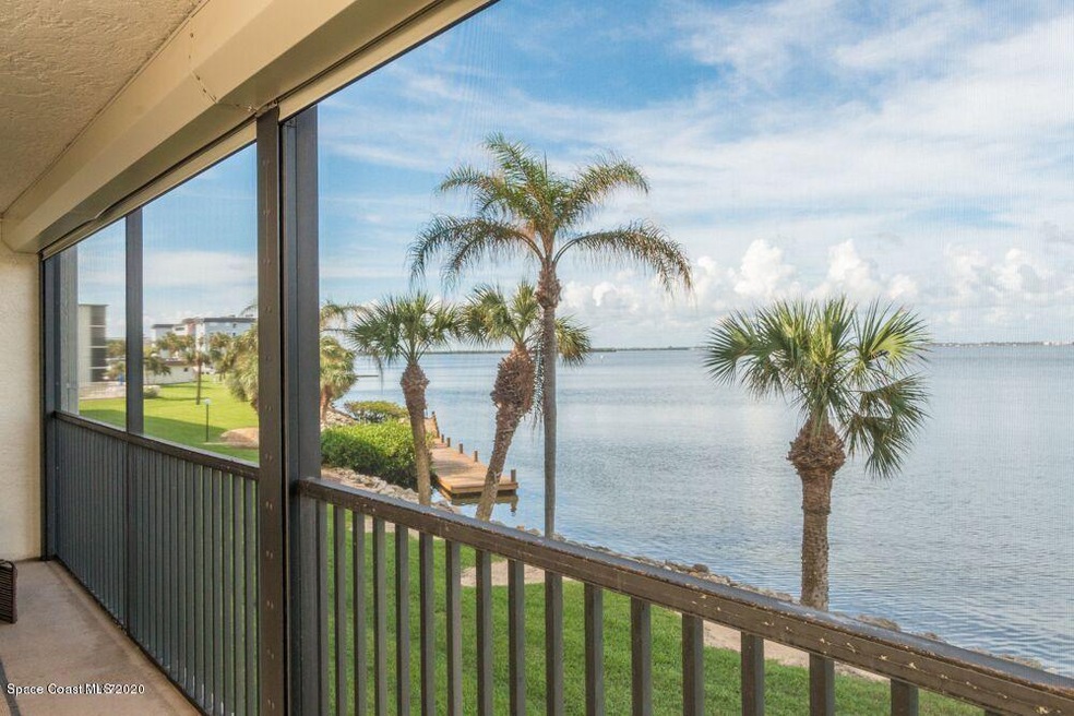 sunset harbor unit 209 balcony with dock