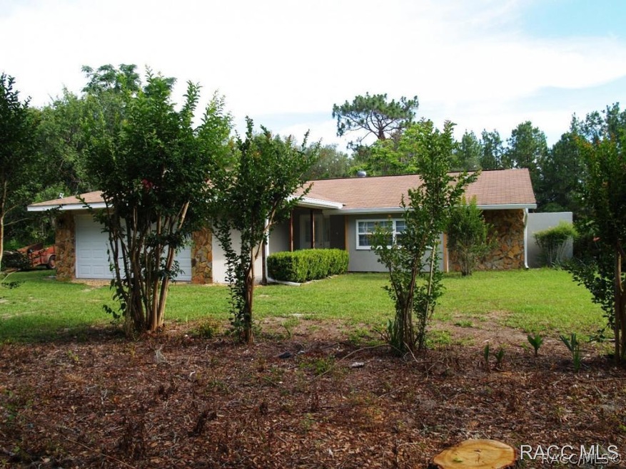 Front of home.