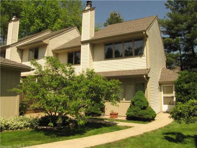 Exterior Front. Sense of openness and privacy for 