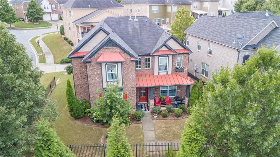 Picturesque home on private corner lot filled with