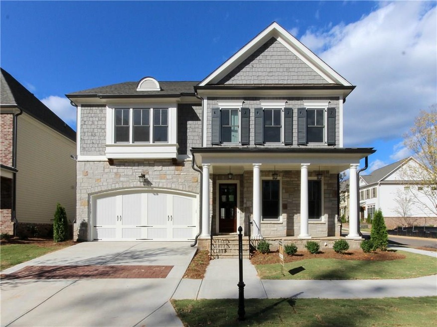 Front of the Montgomery (F elevation).