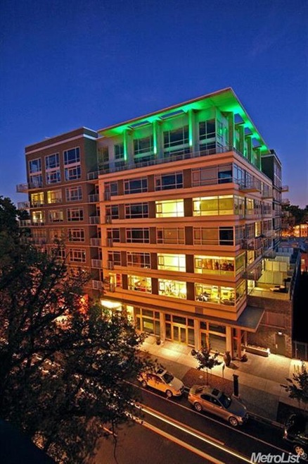 The iconic L Street Lofts are located in the cente