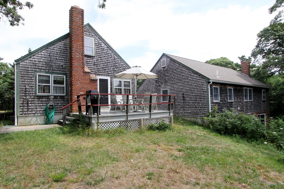 Back of both houses.