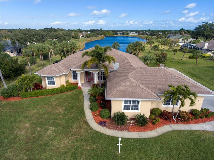 3111 sq. ft. living area on a .62 acre premium lak