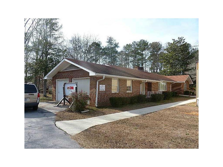 Exterior Front. Seven room brick Home