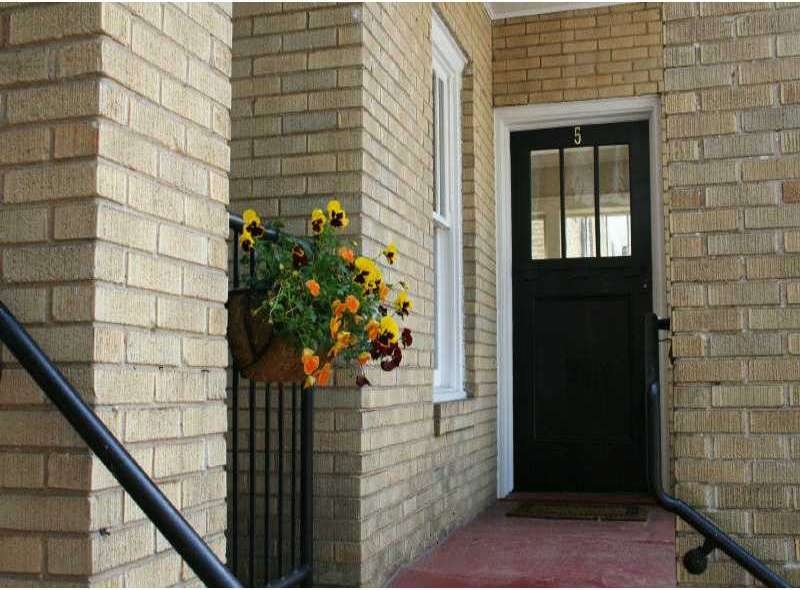 Exterior Front. Unit #5, End Unit