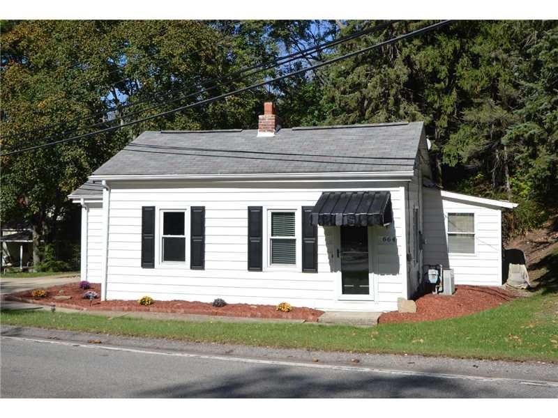 Exterior Front. Welcome to 664 Fort Couch Road, a 