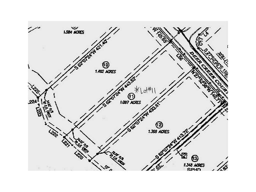Plat Map.