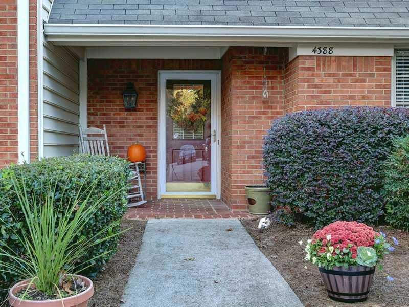 Exterior Front. Covered Rocking Chair Front Porch,