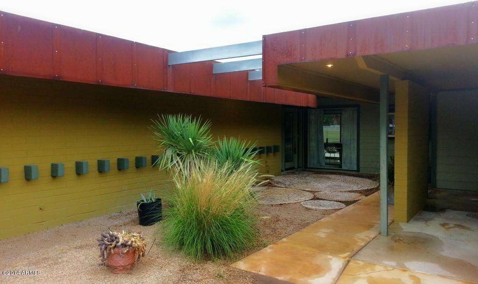Front Entrance w/ Unique Architecture