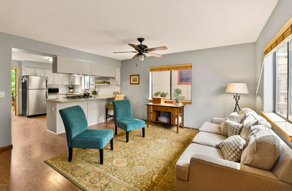 Kitchen & Living Room