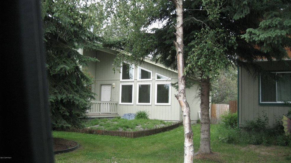 Curb view from the southeast