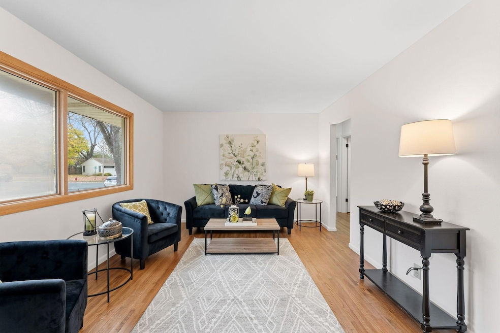 Main level: living room