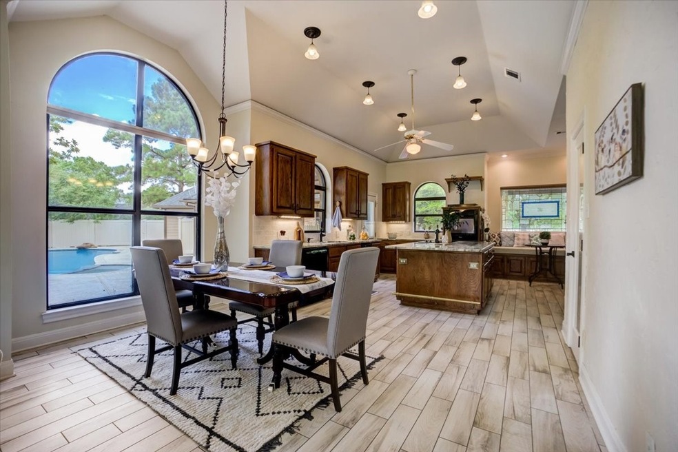 Another angle from the family room. towards the open kitchen