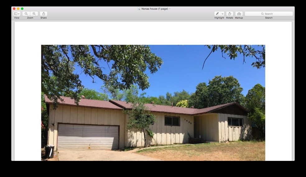 Front of Mistletoe ln