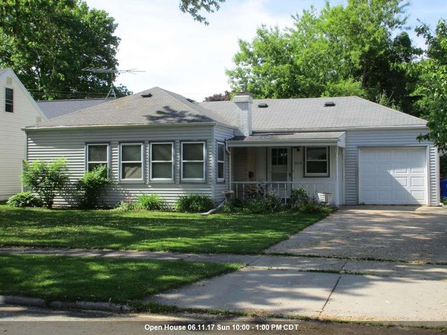 Charming ranch home with a lot of curb appeal.