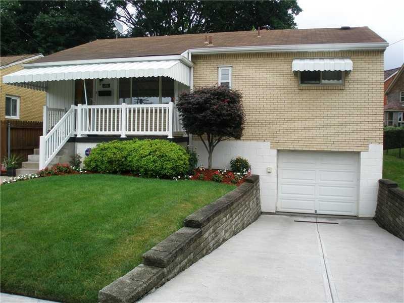 Exterior Front. Meticulously Maintained Brick Ranc