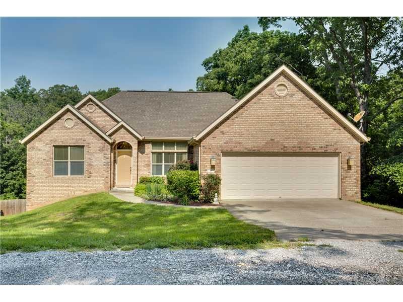 Exterior Front. 9 Parton Lane:  Great 4 BR layout.  Great location.  Great yard.  GREAT price!