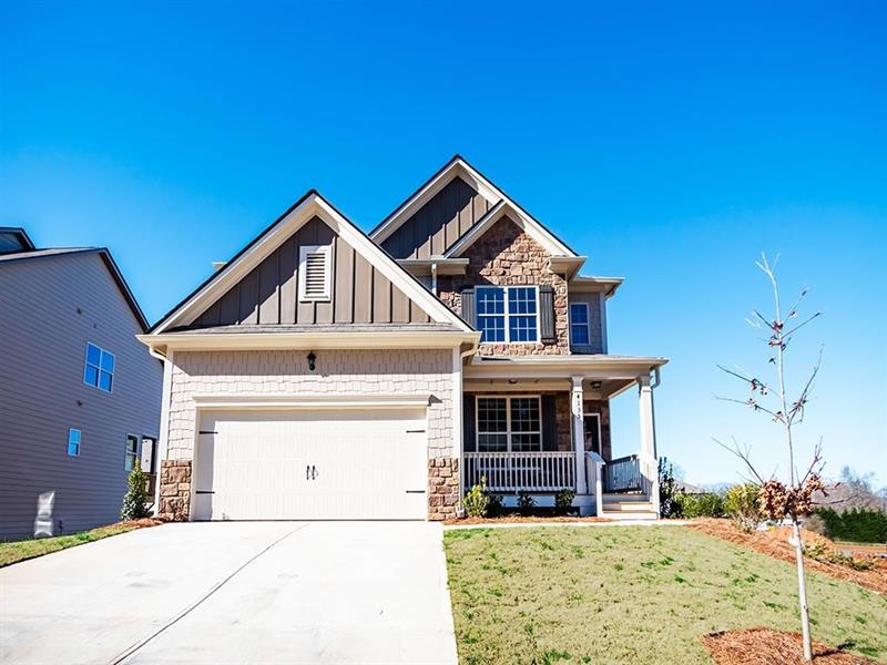 Not actual home. Sample same plan.