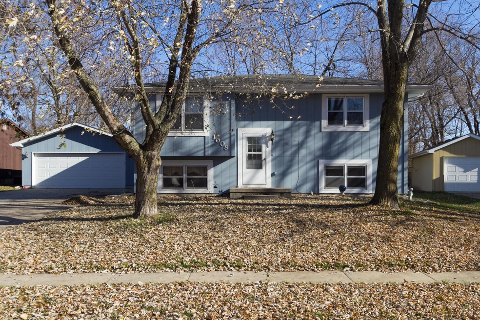 Front View of Home with 2 Car Garage