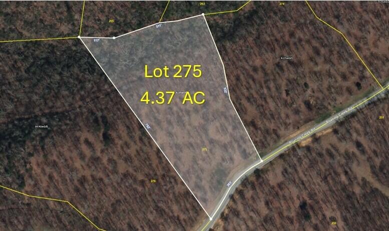 Lot 275, aerial close