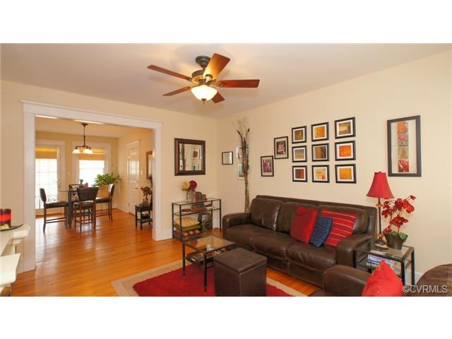 Original hard wood floors, historic moldings, all 