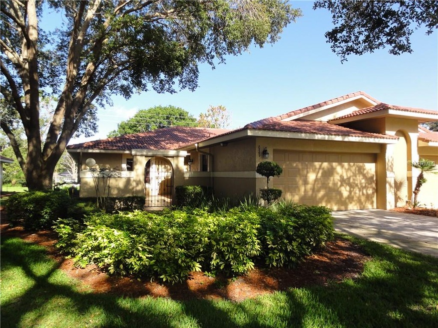 Highly sought after end unit, single story, 3 bedr