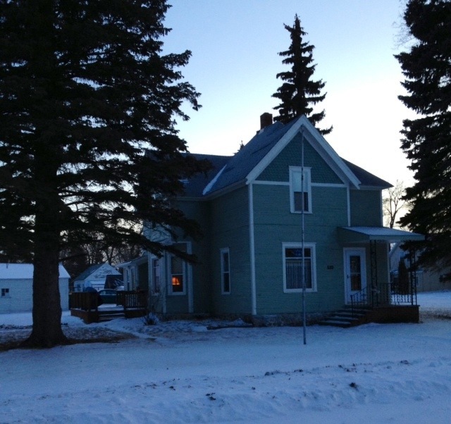 Front view winter photo