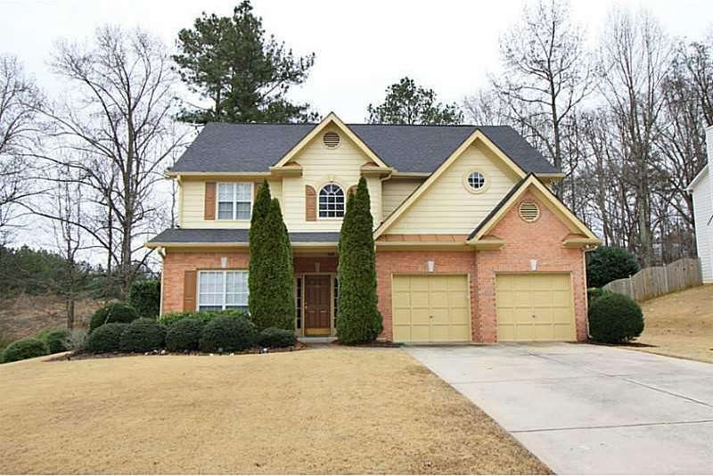Exterior Front. Brick and Hardiplank home in Sheph