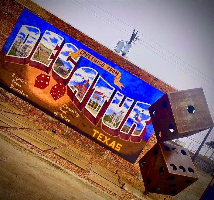 WELCOME TO DECATUR... COUNTY SEAT...  17 MINUTES  TO DIAMOND Z RANCH...          AVERAGE TEMPERATURE 65 DEGREESAVERAGE RAINFALL 34 INCHES17 MINUTES TO LBJ GRASSLANDS (22,000 ACRES OF RIDING TRAILS)